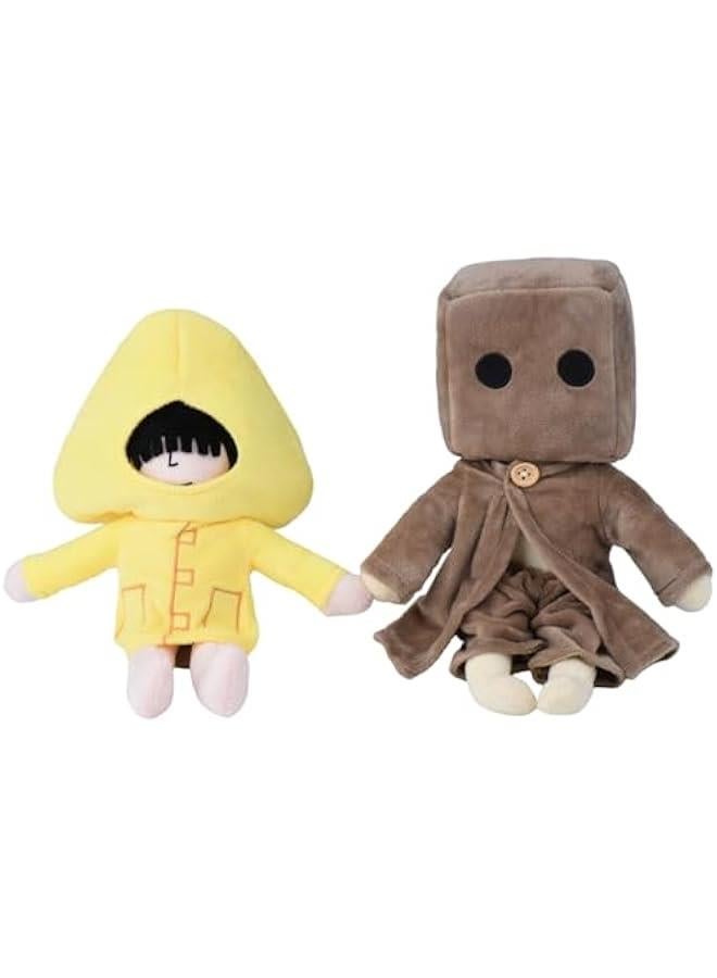 Little Nightmares Plush, Six  Mono Stuffed Plush Doll, 11.8 inch Plush Toy for Game Fans - Image 2
